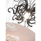 Candelabru suspendat în plexiglas alb sau negru reciclabil - Sancho Viadurini