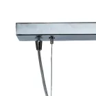 Candelabru venețian cu trei lumini din sticlă suflată, fabricat în Italia - Soffio Viadurini