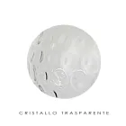 Candelabru lucrat manual din sticla si metal Venetia - Bolle Balloton Viadurini