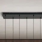 Candelabru din sticlă suflată cu 6 lumini cu decor cu balon - Zână Viadurini