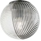 Candelabru cu 8 lumini din sticla suflata in forma de sfera Made in Italy - Prilla Viadurini