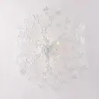 Candelabru cu pandantiv din cristal pentru a îmbunătăți spațiile interioare luminoase – Orchidea Viadurini