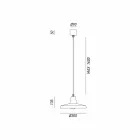 stil de design industrial de fier antic candelabru Monica Viadurini