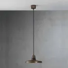 stil de design industrial de fier antic candelabru Monica Viadurini
