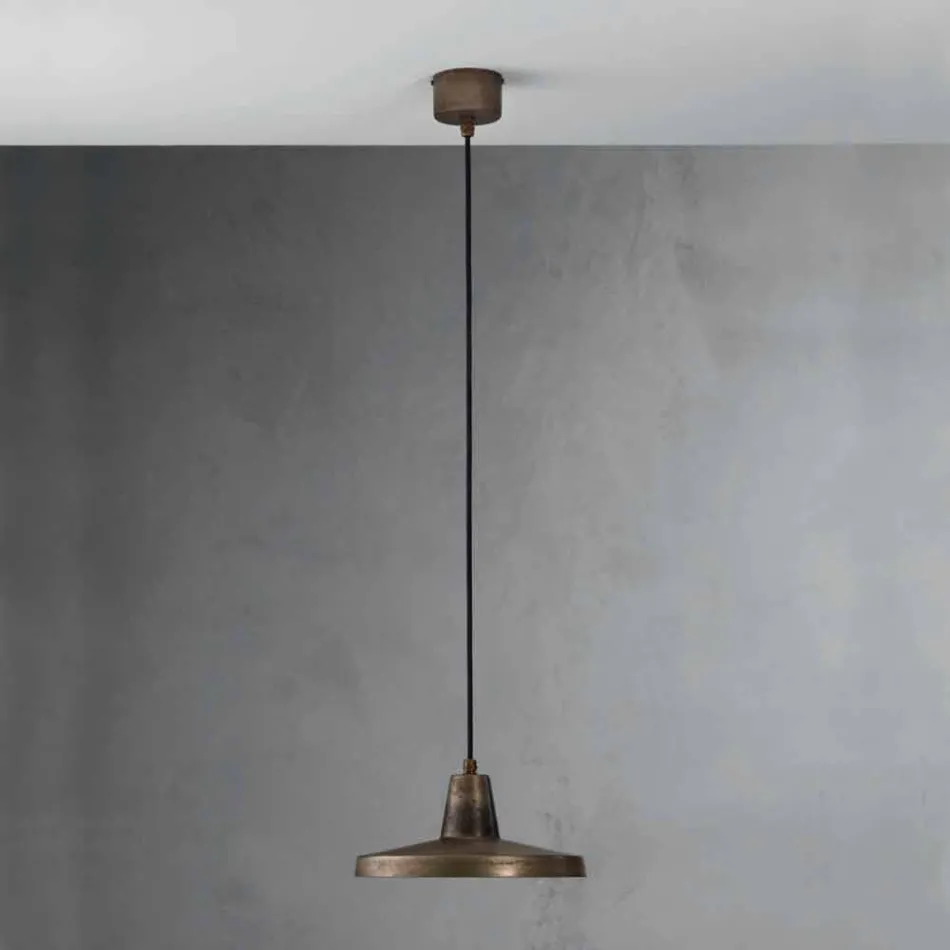 stil de design industrial de fier antic candelabru Monica Viadurini