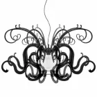 Modern candelabru din plexiglas din Italia, Malito Viadurini