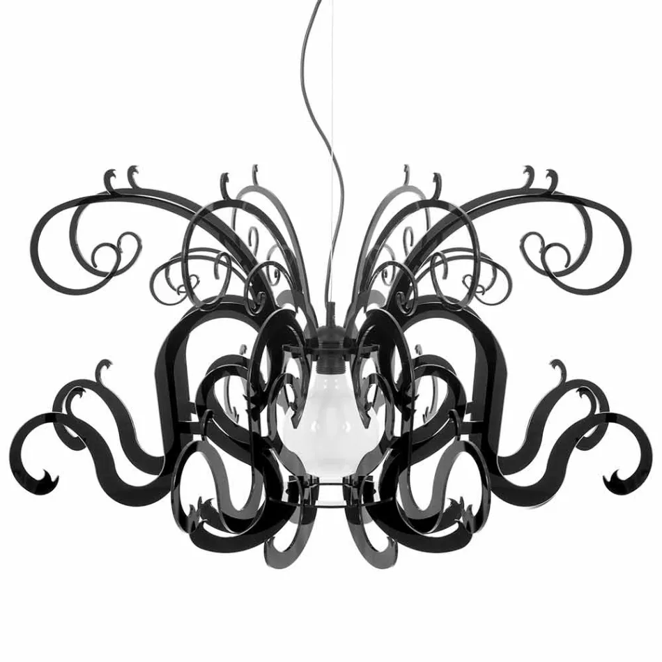 Modern candelabru din plexiglas din Italia, Malito Viadurini