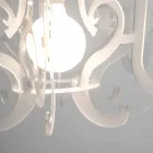 Modern candelabru din plexiglas din Italia, Malito Viadurini