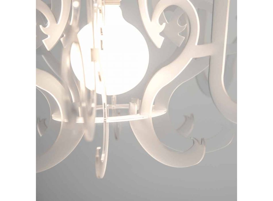 Modern candelabru din plexiglas din Italia, Malito Viadurini