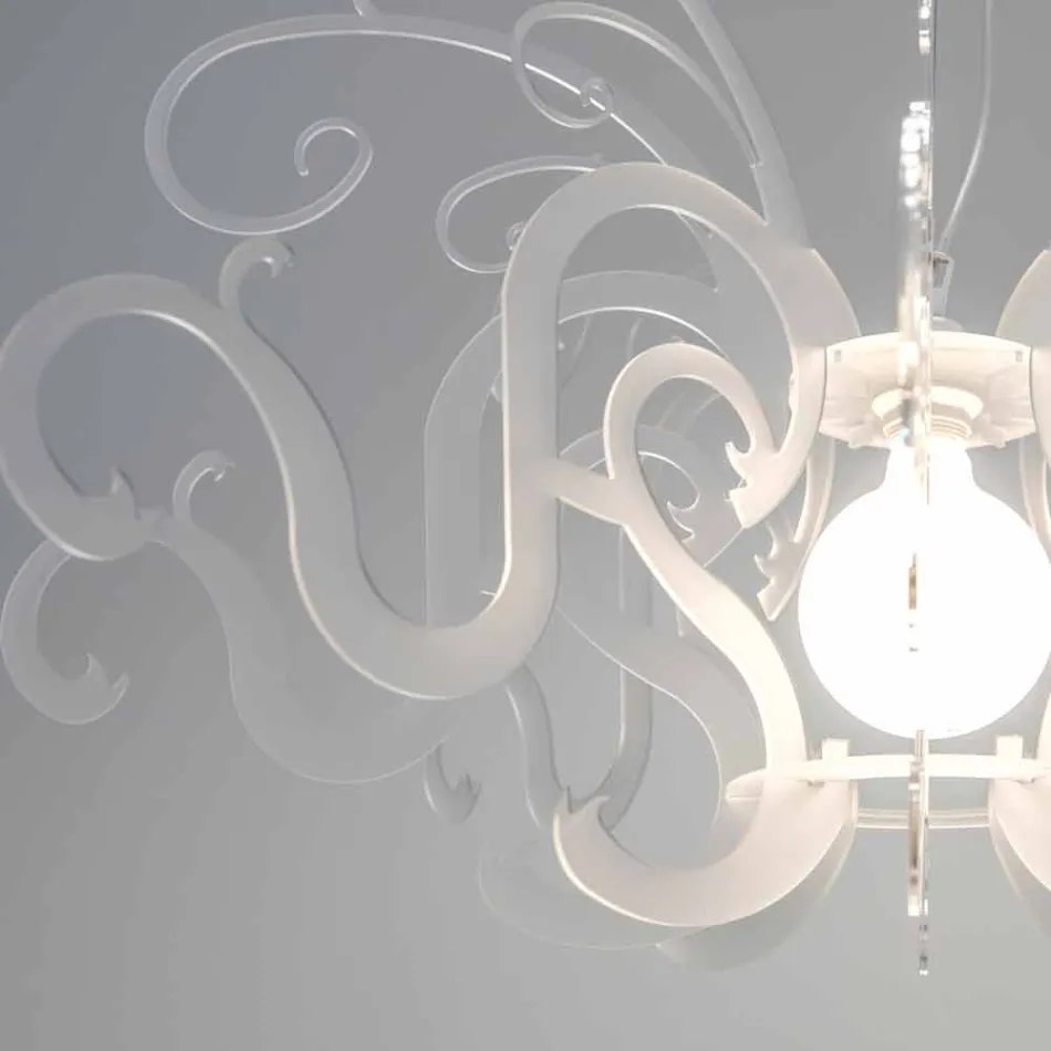 Modern candelabru din plexiglas din Italia, Malito Viadurini