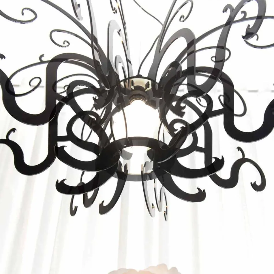 Modern candelabru din plexiglas din Italia, Malito Viadurini