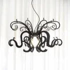 Modern candelabru din plexiglas din Italia, Malito Viadurini