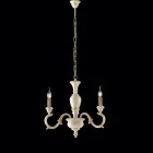 Candelabru din lemn fabricat în Italia pentru decorațiuni interioare - Florența Viadurini