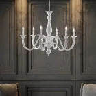Candelabru din lemn fabricat în Italia pentru decorarea interioară - Siena Viadurini