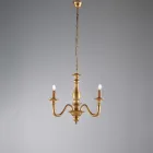 Candelabru din lemn fabricat în Italia pentru decorarea interioară - Siena Viadurini