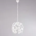Candelabru metalic cu pandantive din cristal pentru interioare elegante – Orchidea Viadurini