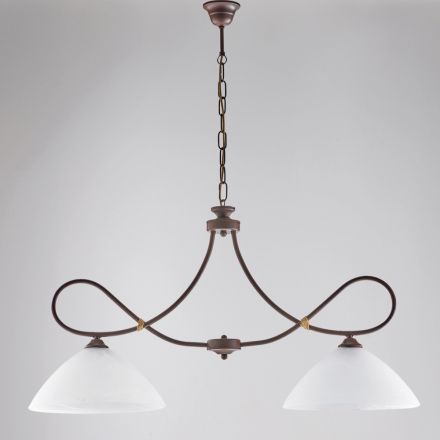 Eclisse: Un candelabru din metal și ceramică albă pentru interioare elegante. Viadurini