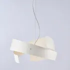 Asteroide: Un candelabru din metal negru și sticlă pentru spații moderne. Viadurini