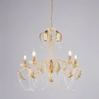 Candelabru metalic pentru interioare luminoase și primitoare – Perla Viadurini