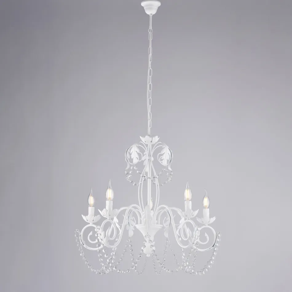 Candelabru metalic pentru interioare luminoase și primitoare – Perla Viadurini