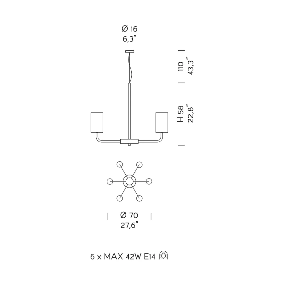 Candelabru din sticlă și metal Veneția realizat manual în Italia - Graham Viadurini