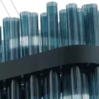 Candelabru din sticlă suflată artizanală italiană de lux modern - Maesta Viadurini