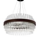 Candelabru din sticlă suflată artizanală italiană de lux modern - Maesta Viadurini