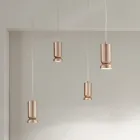 Candelabru modern din aluminiu vopsit cu pulbere și cablu reglabil - Buxus Viadurini