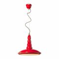 candelabru retro suspensie artizan ceramic Ferroluce