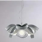 Candelabru metalic alb shabby chic pentru un decor elegant – Sea Viadurini