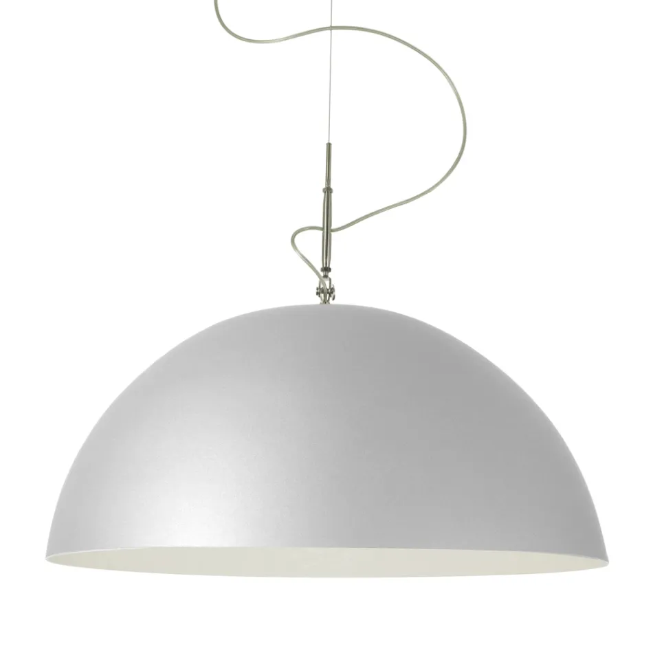 Candelabru suspendat din Laprene si Nebulit - Mezza Luna de In-es.artdesign Viadurini