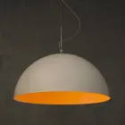 Candelabru suspendat din Laprene si Nebulit - Mezza Luna de In-es.artdesign Viadurini