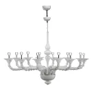 Candelabru în stil clasic din sticlă venețiană suflată manual - Vanity Viadurini