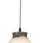 Candelabru mic cu trei lumini din sticlă suflată manual, fabricat în Italia - Iride Viadurini