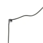 Candelabru mic cu trei lumini din sticlă suflată manual, fabricat în Italia - Iride Viadurini