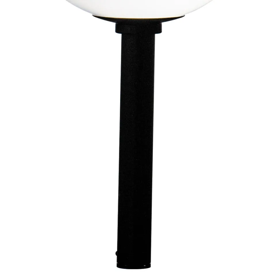 Lumira - Candelabru vertical cu trei lumini din sticlă încapsulată, fabricat în Italia Viadurini