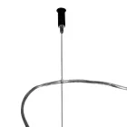 Lumira - Candelabru vertical cu trei lumini din sticlă încapsulată, fabricat în Italia Viadurini