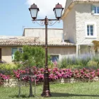 Lampa 2 Lumini Stilul Vintage din Aluminiu Made in Italy - Doroty Viadurini