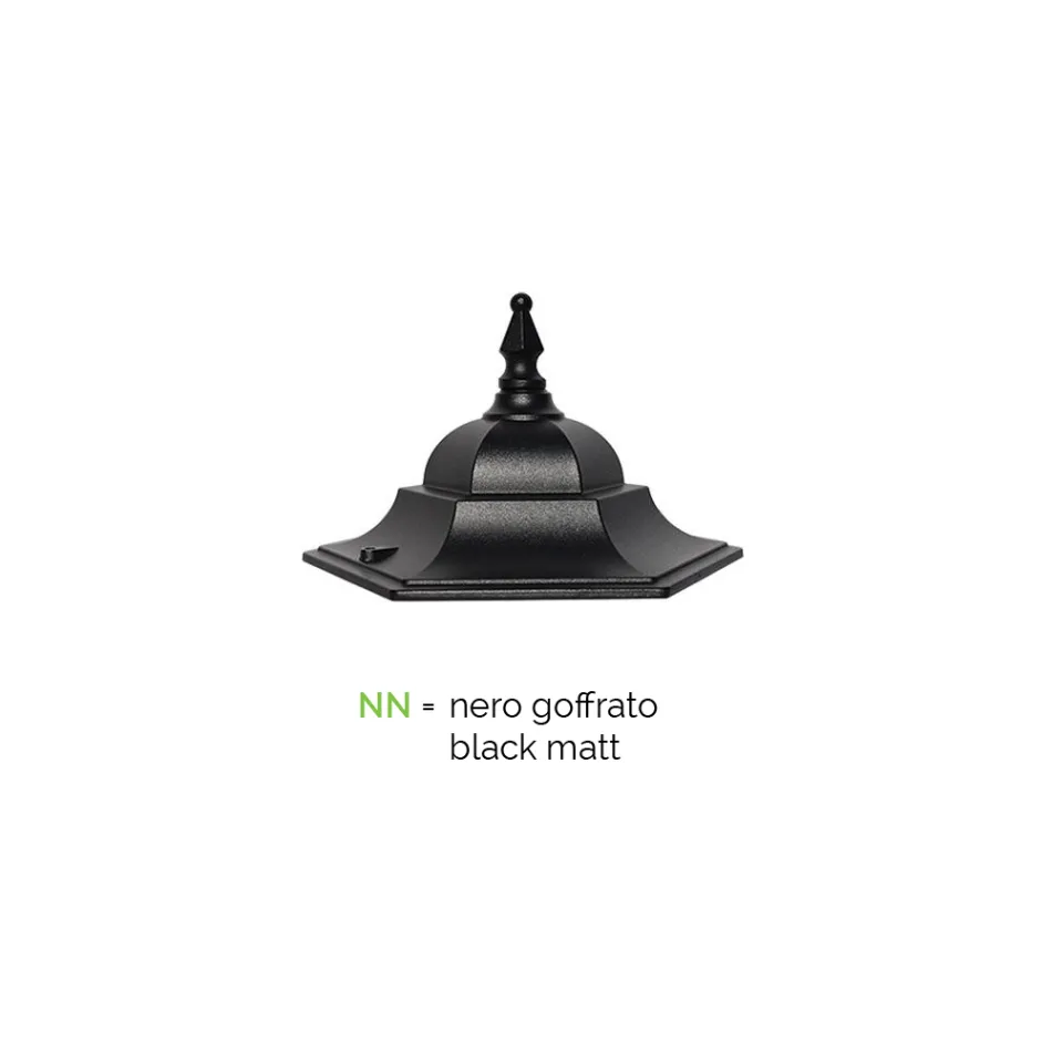 Lampăr 2 Lumini din Aluminiu și Sticlă Made in Italy Vintage - Janira Viadurini