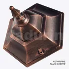 Lampa de gradina inaltime de 154 cm din sticla si 5 finisaje aluminiu - Pinako Viadurini