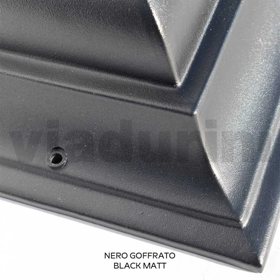 Lampa stradala inaltime de 264 cm pentru gradina din sticla si aluminiu turnat sub presiune - Alchimist Viadurini