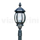 Lampă joasă de exterior din aluminiu antracit Made in Italy - Impero Viadurini
