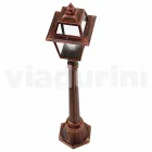 Lumină slabă pentru exterior în aluminiu produsă în Italia, Kristel Viadurini