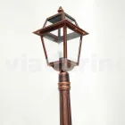 Lumină slabă pentru exterior în aluminiu produsă în Italia, Kristel Viadurini