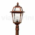 Lumină slabă pentru exterior în aluminiu produsă în Italia, Kristel Viadurini