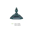 Lampa de exterior cu 3 lumini in stil vintage din aluminiu Made in Italy - Leona Viadurini