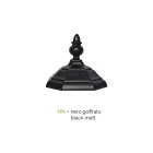 Lampa de exterior cu 3 lumini in stil vintage din aluminiu Made in Italy - Leona Viadurini