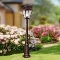 Lampa de exterior cu inaltime de 161 cm din sticla si aluminiu turnat sub presiune - Alchemist