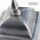 Lampa de exterior cu inaltime de 252 cm din sticla si aluminiu turnat sub presiune - Alchemist Viadurini