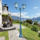Lampa de exterior cu inaltime de 259 cm din sticla si aluminiu turnat sub presiune - Alchemist Viadurini